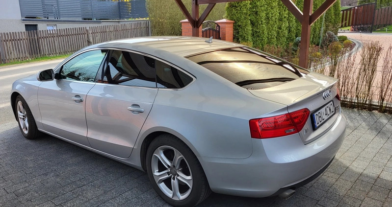 Audi A5 cena 56500 przebieg: 350000, rok produkcji 2012 z Nowogrodziec małe 29